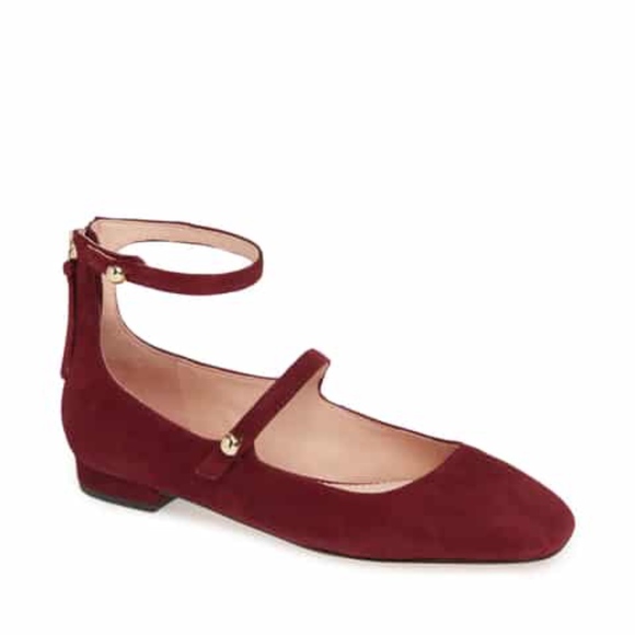 J. Crew Shoes - NEW J.Crew Poppy Two Strap Ballet Flats in Suede